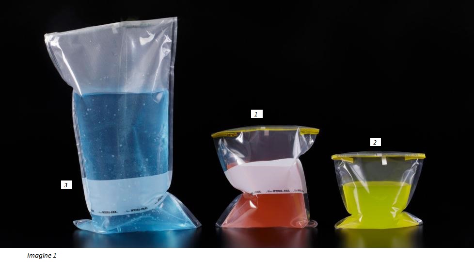 Pungi sterile cu sau fara filtru, pentru agitator